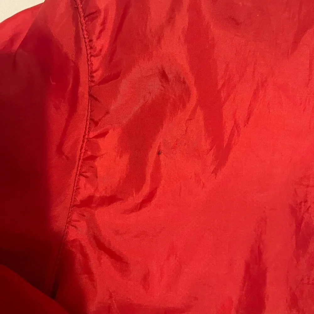 Active USA Red and Black Windbreaker with Hood
